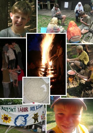 Táborový mix fotek - běžně pohled